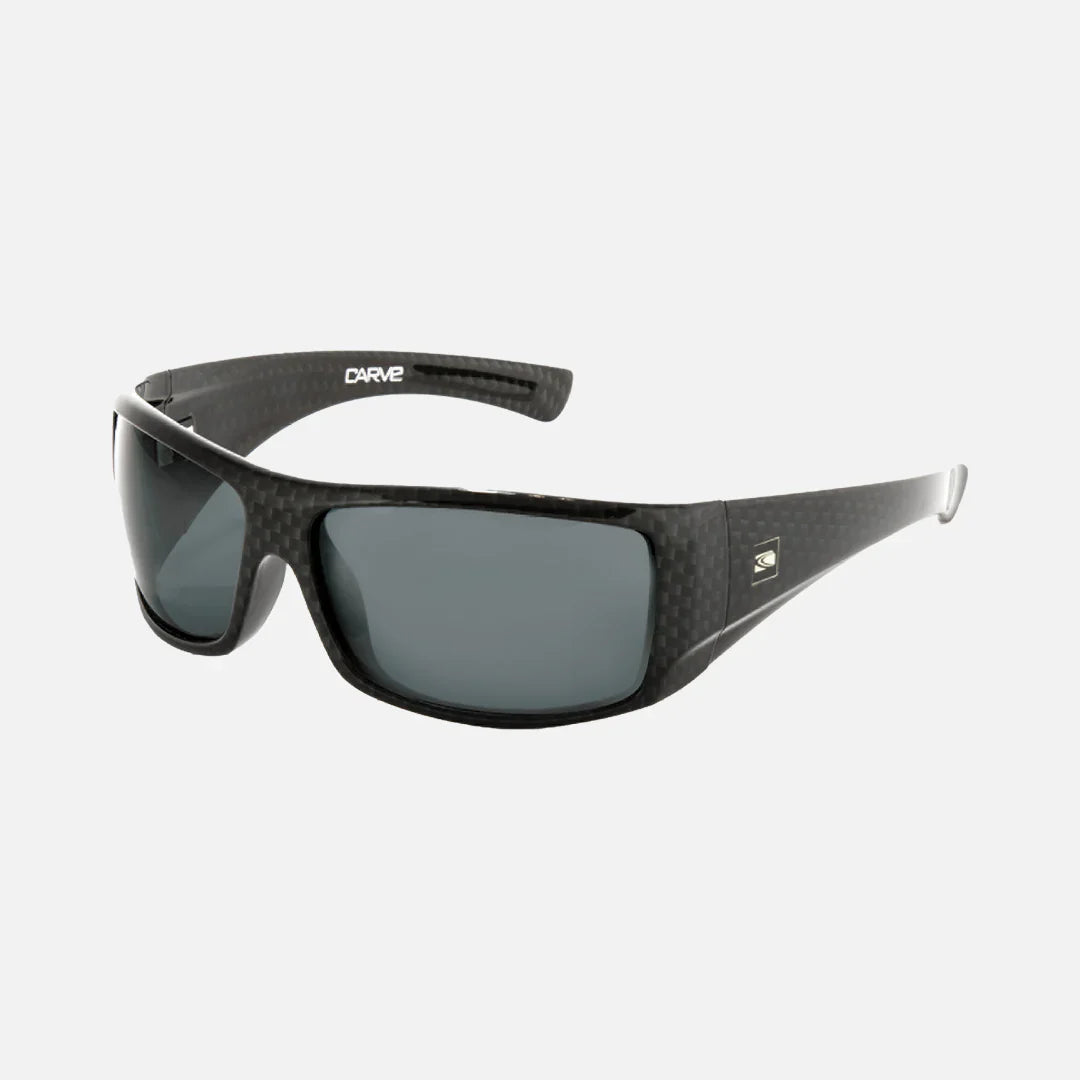 Wolfpak - Carbon Wrap Black with Gray Polarized Lens