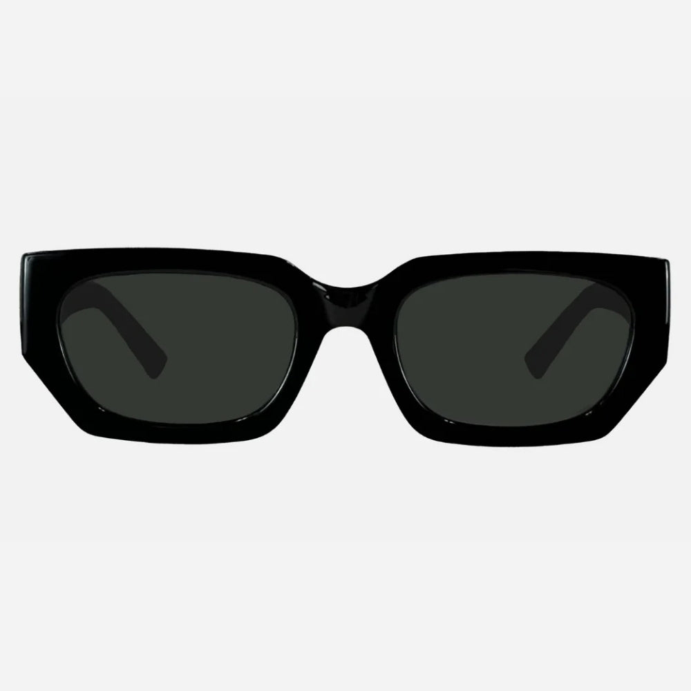 Vinca - Gloss Black Frame Gray Lens