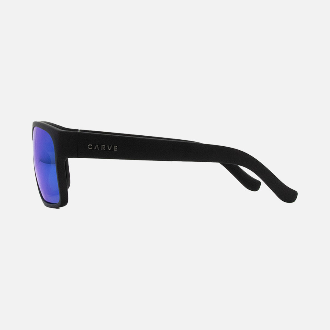 Vendetta - Matte Black Frame Injected Polarized Blue Iridium Lens
