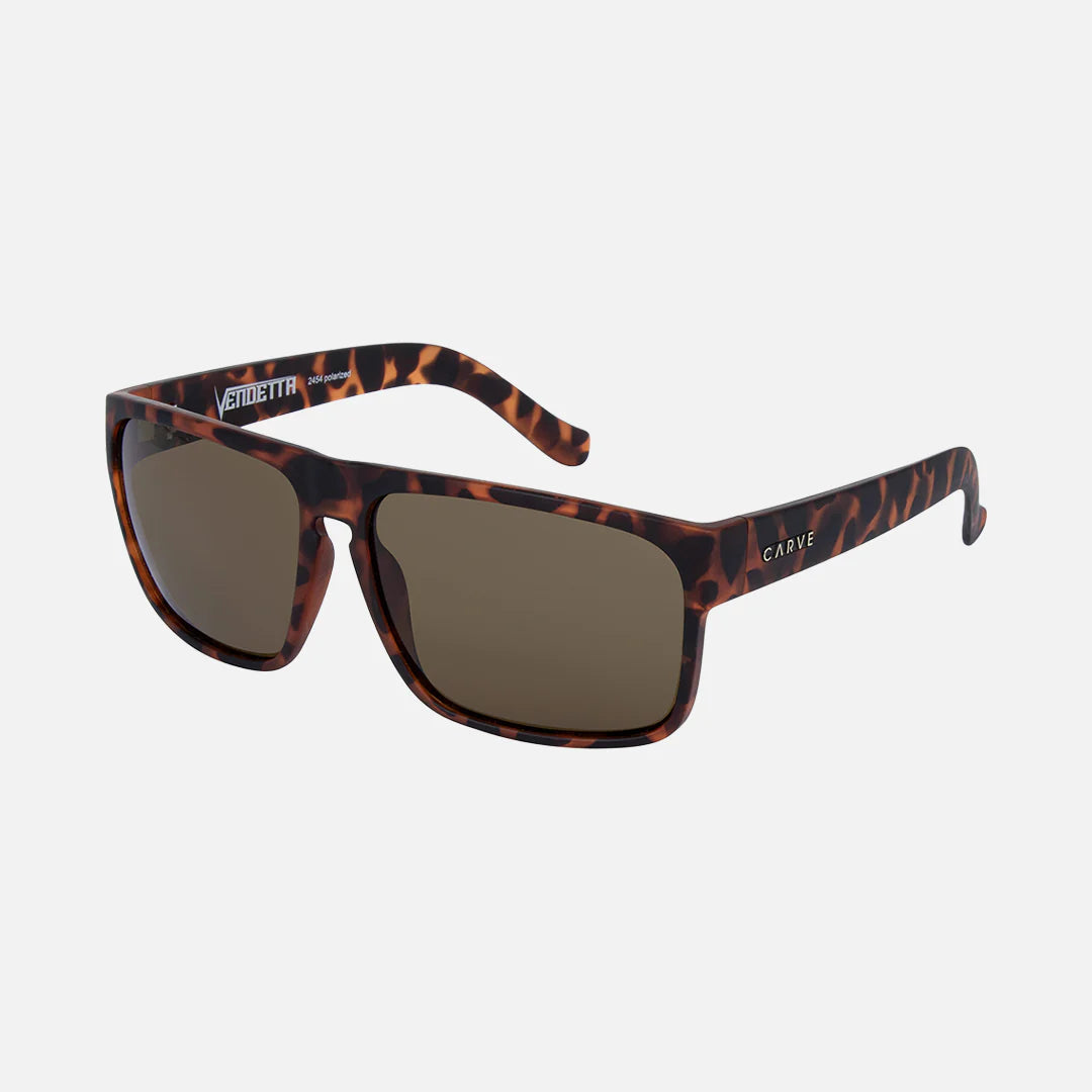 Vendetta - Matte Tort with Bronze Injected Polarized Lens
