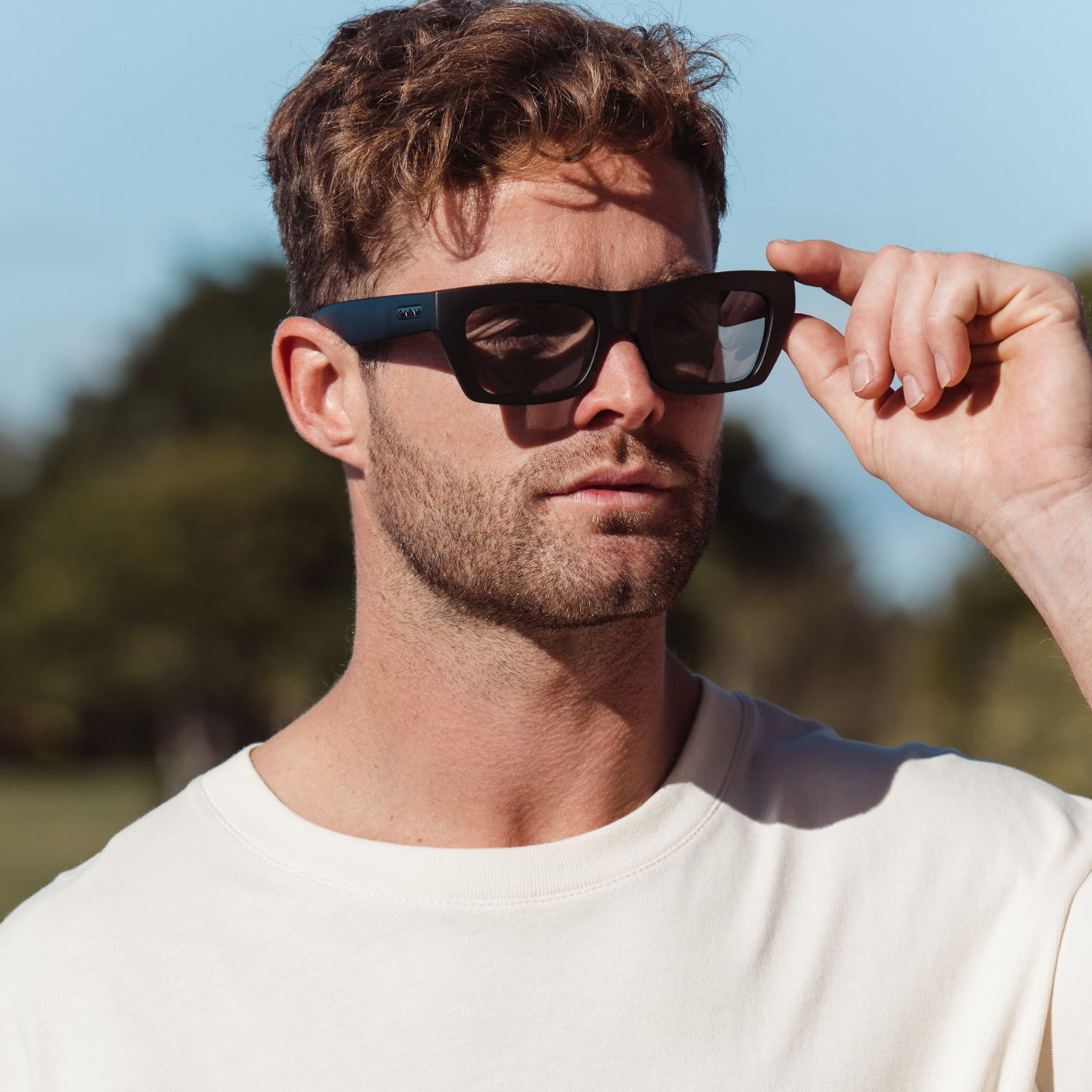 Solis - Matte Black Frame Gray Injected Polarized Lens