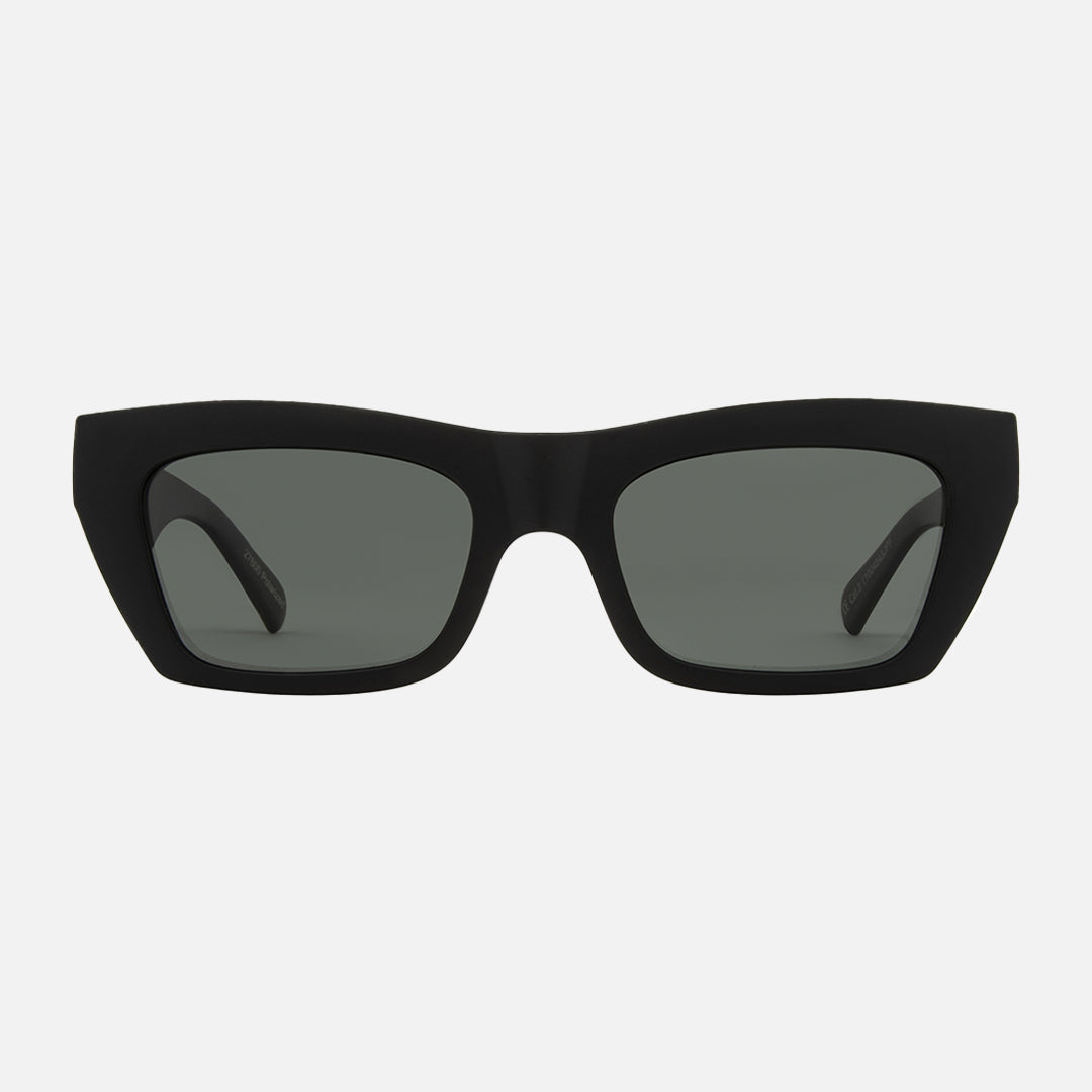 Solis - Matte Black Frame Gray Injected Polarized Lens