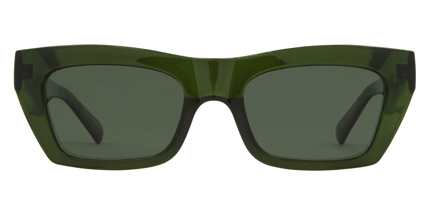Solis - Crystal Moss Green Green Polarized Lens