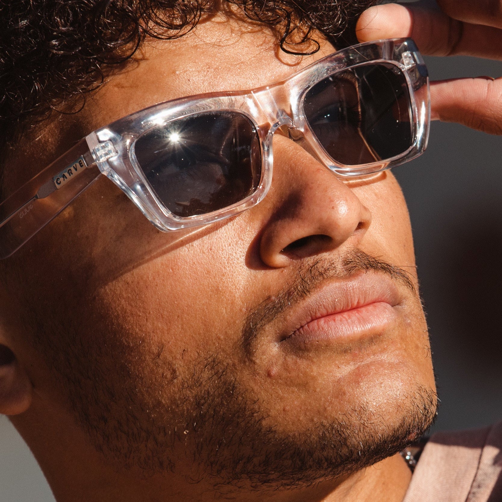 Solis - Crystal Clear Gray Lens