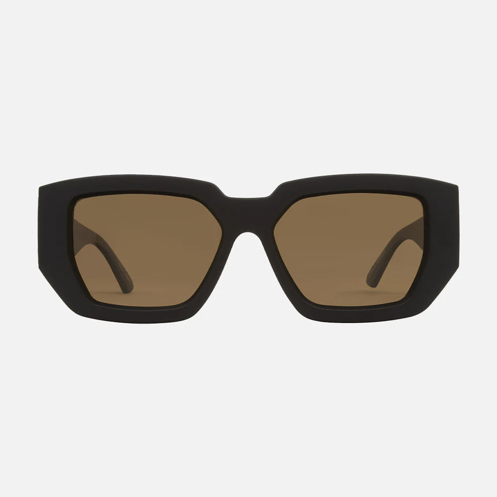 Catapult - Matte Black with Brown Injected Polarized Lens