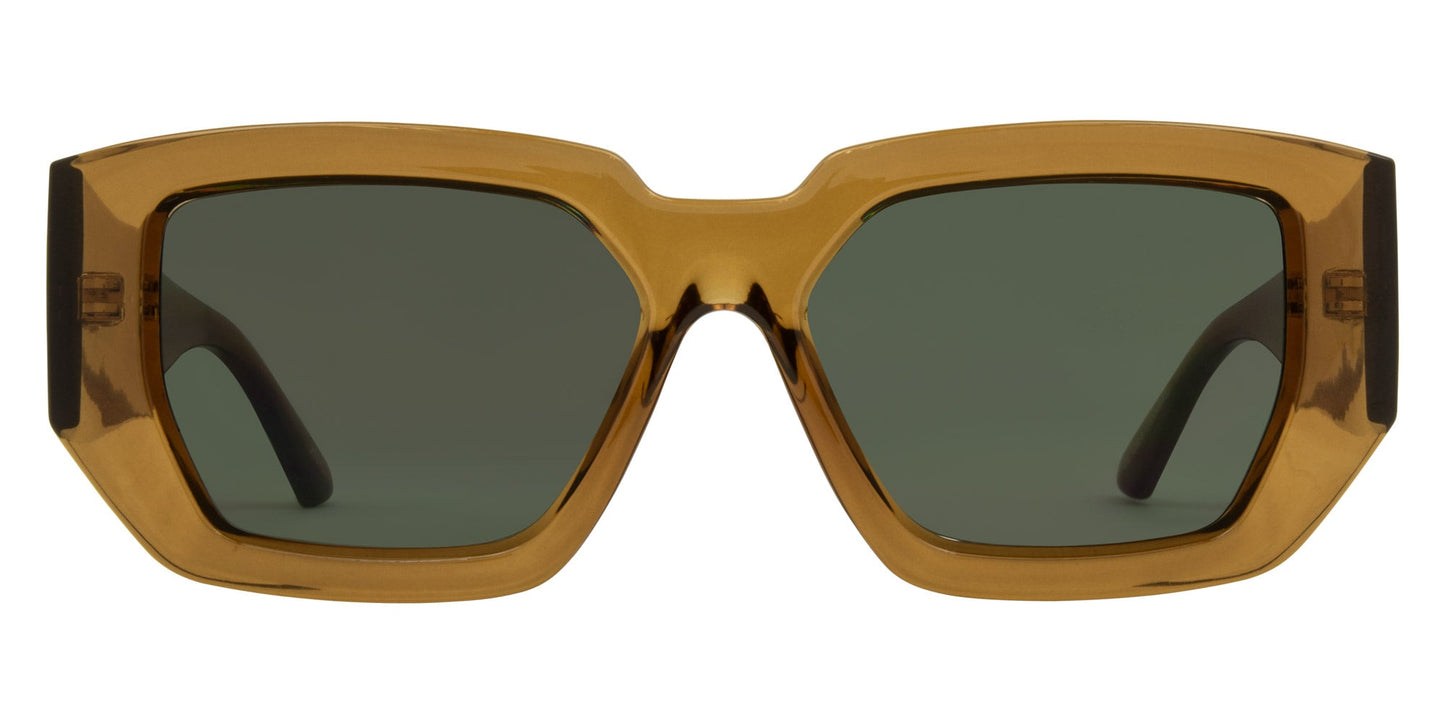 Catapult - Crystal Dark Sand Green Lens