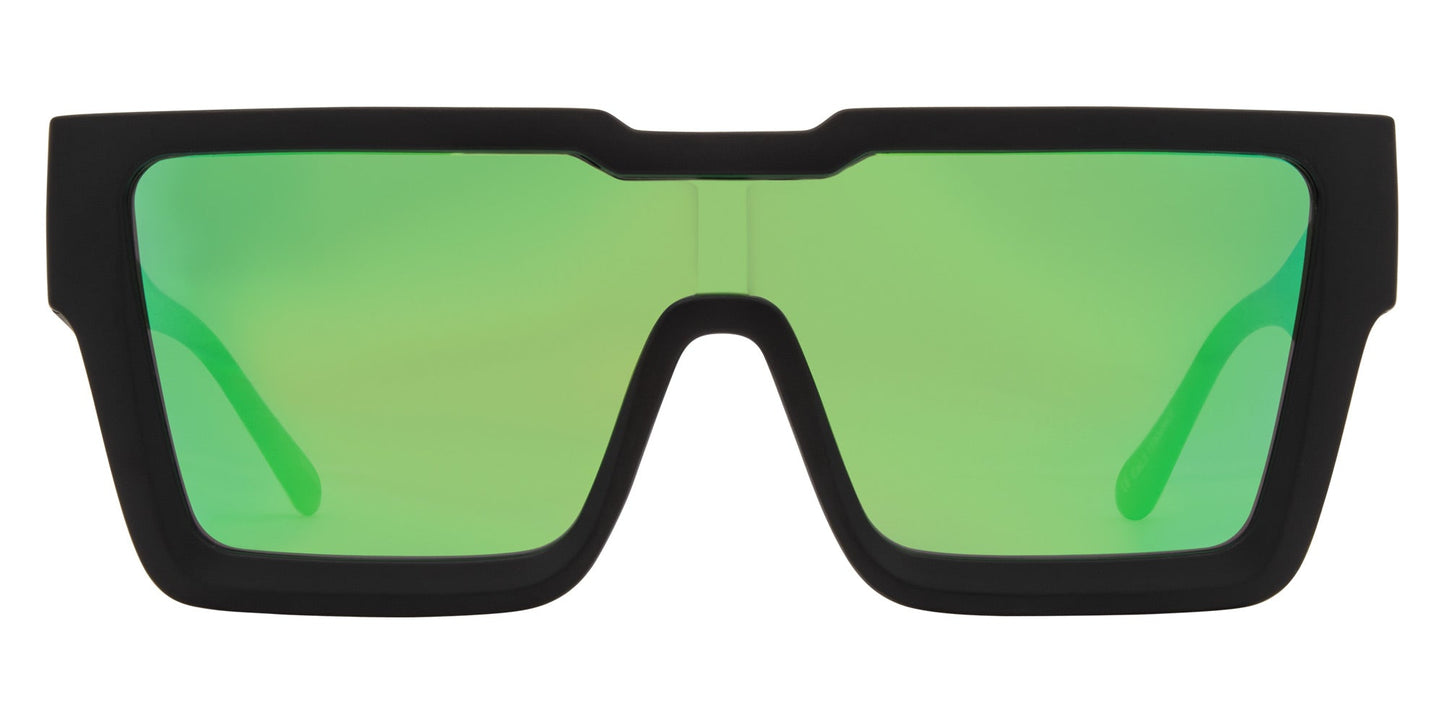 The Vegas - Matt Black Grey Green Blue Iridium Lens