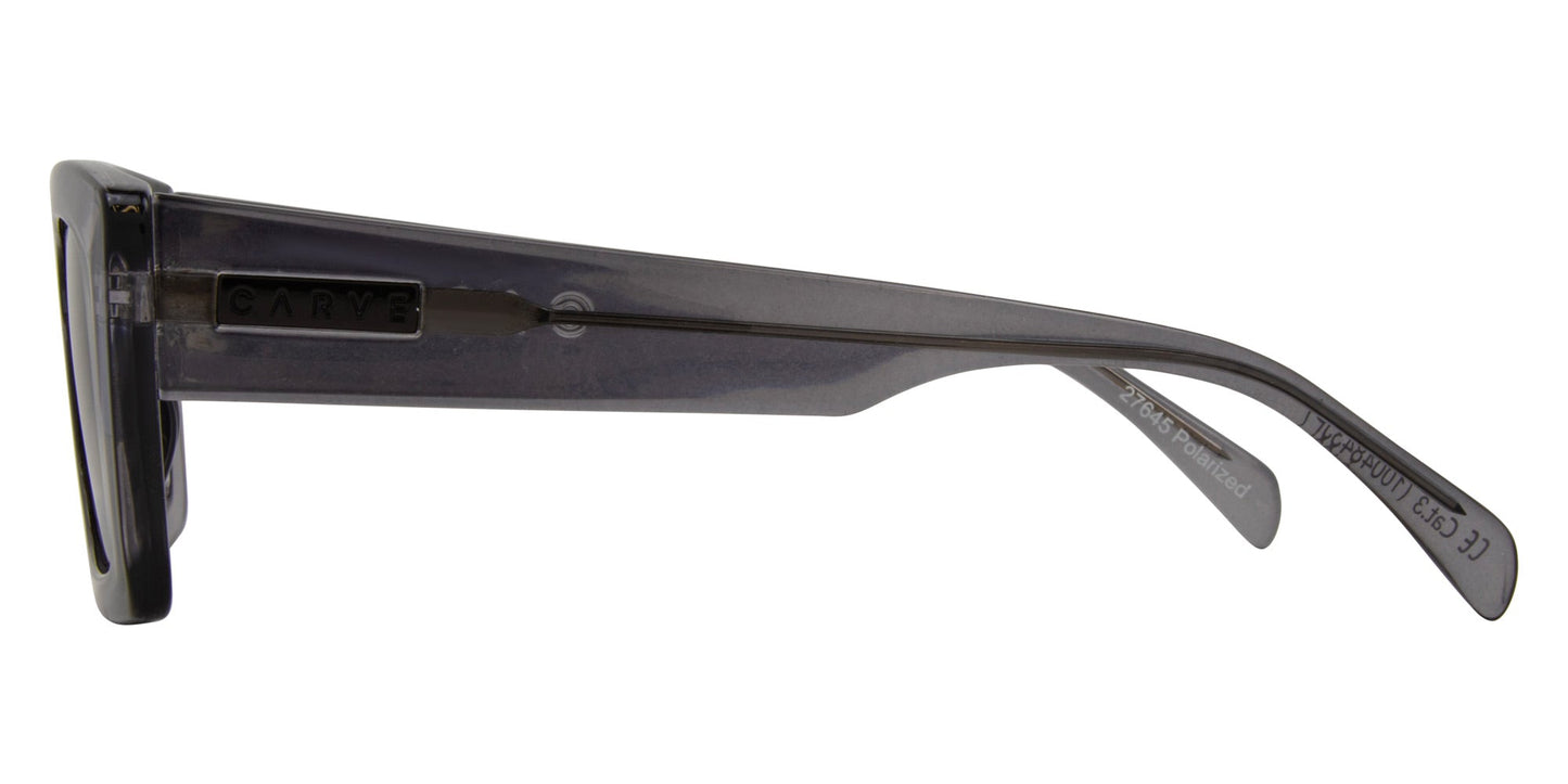Ziggy - Crystal Charcoal Grey Polarized Lens