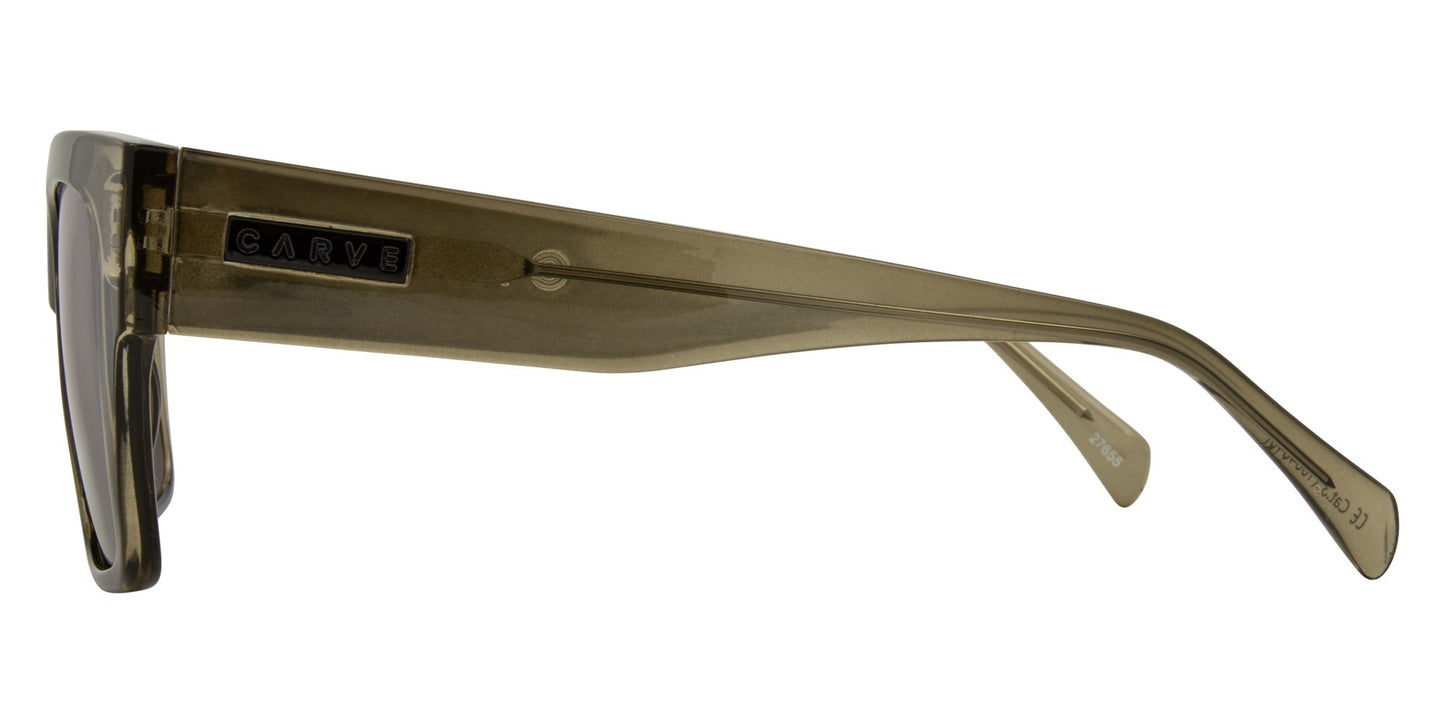 Zeus - Gloss Crystal Olive Leaf Brown Lens