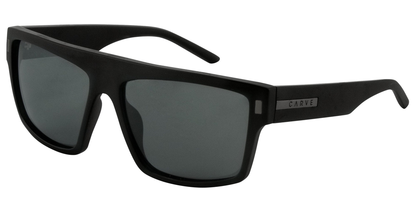 Wavey XL - Matt Black Grey Polarized Lens