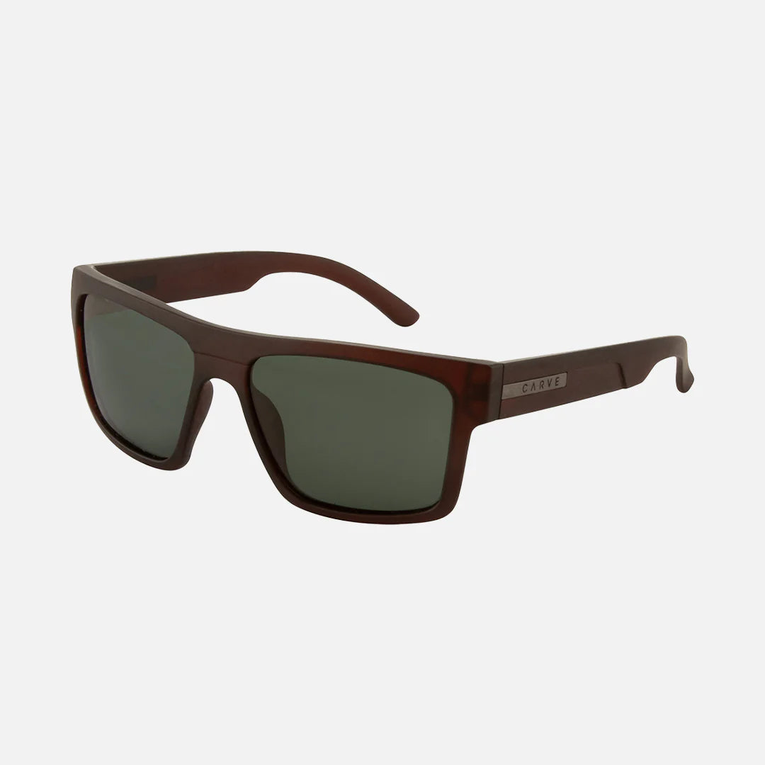Volley XL - Matte Translucent Brick with Green Injected Polarized Lens