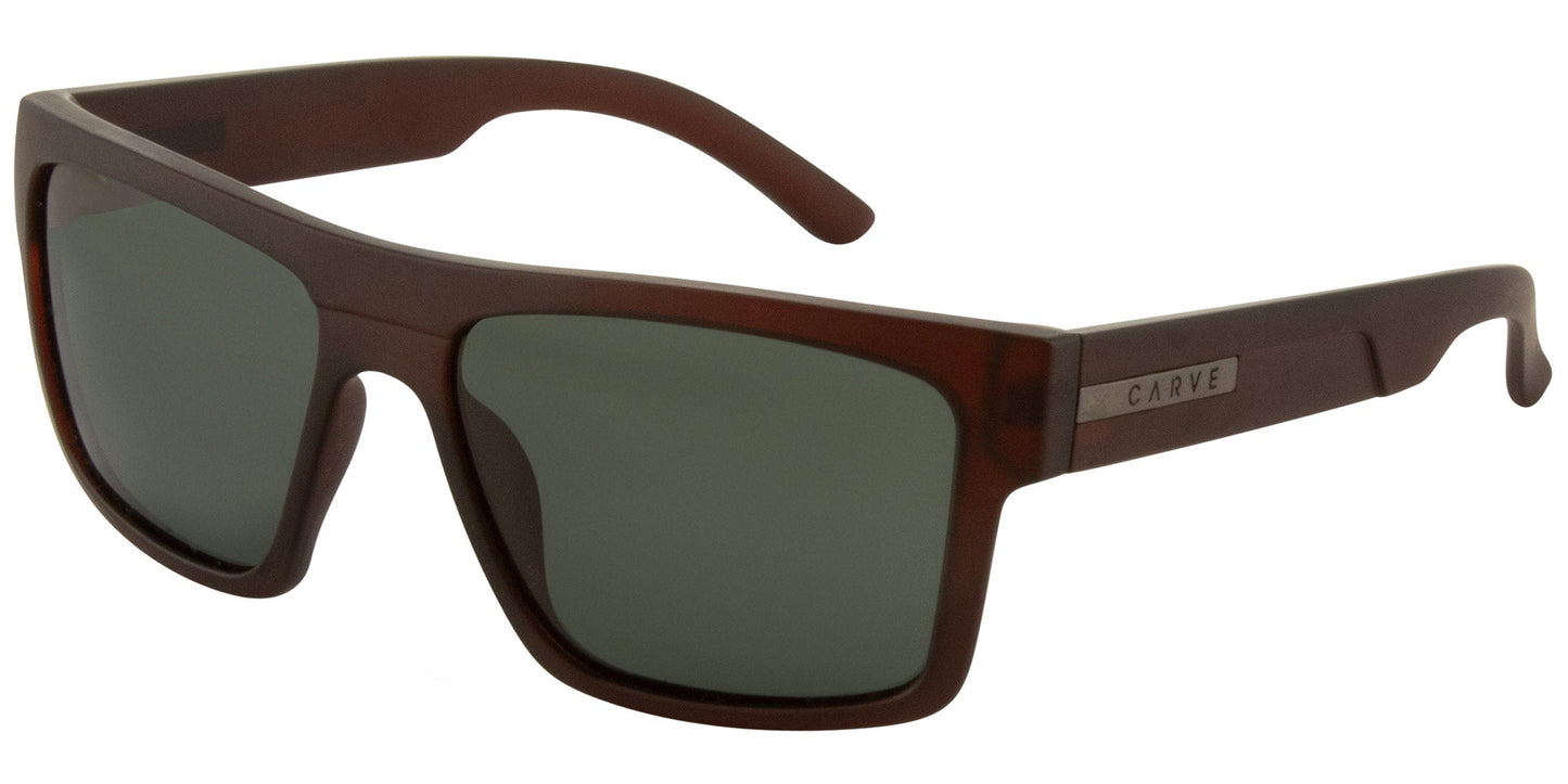 Volley XL - Matt Translucent Brick Green Polarized Lens