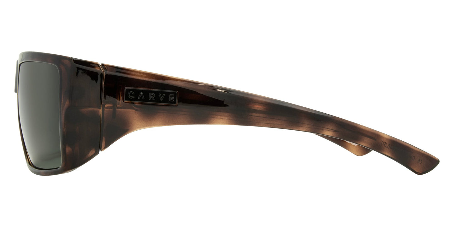 Sanada - Gloss Muted Tort Green Injected Polarized Lens