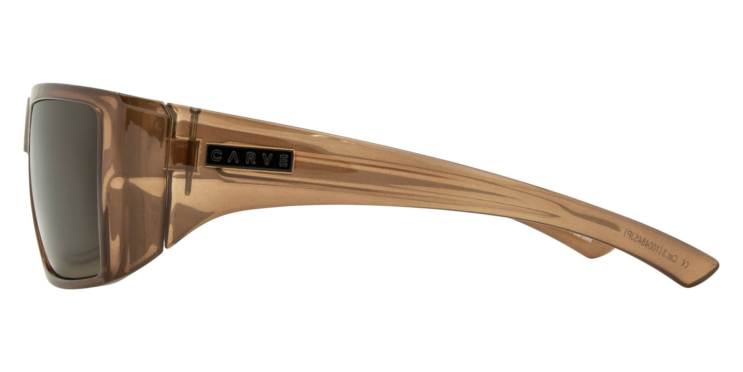 Sanada - Gloss Translucent Coffee Brown Injected Polarized Lens