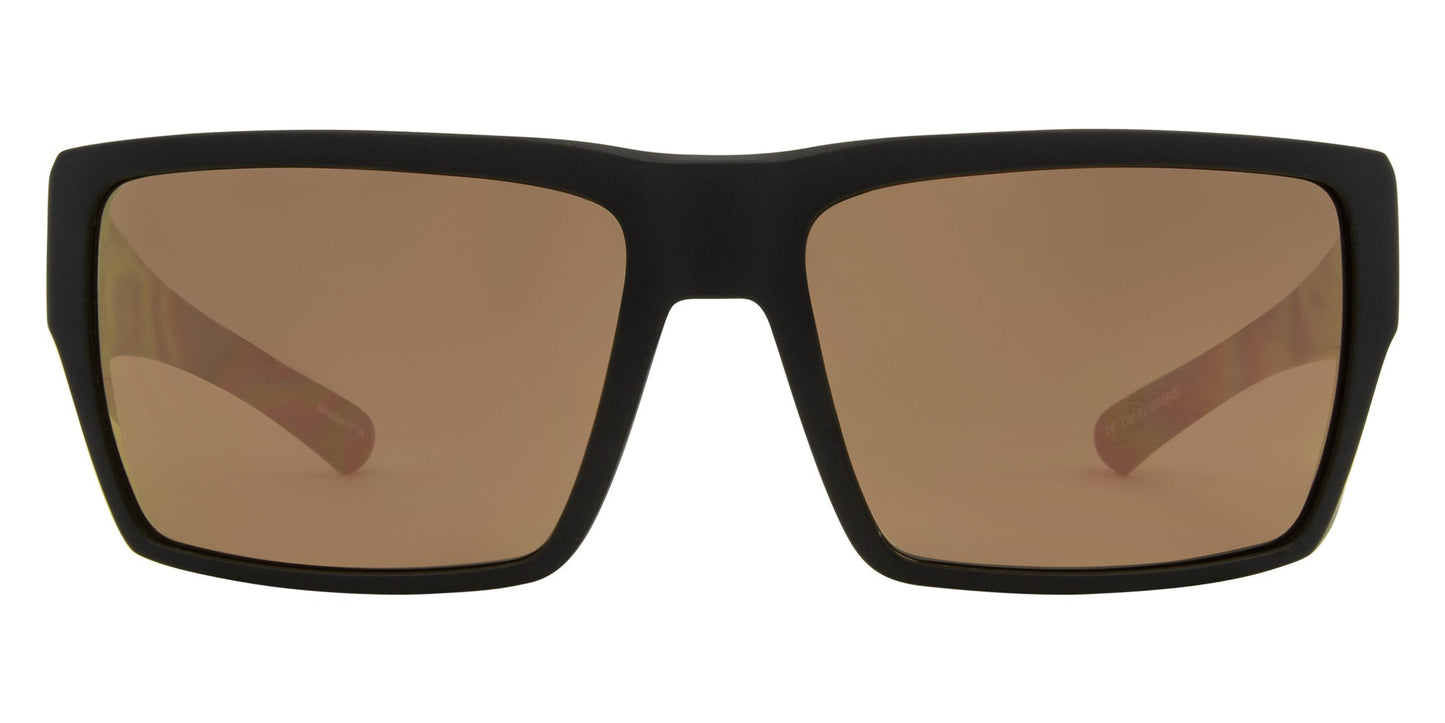 Sanada - Matte Black / Grey Copper Iridium Lens