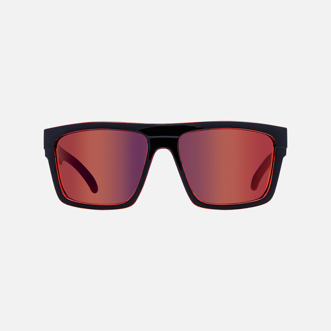 Volley Gloss Black Frame Red Iridium Lens