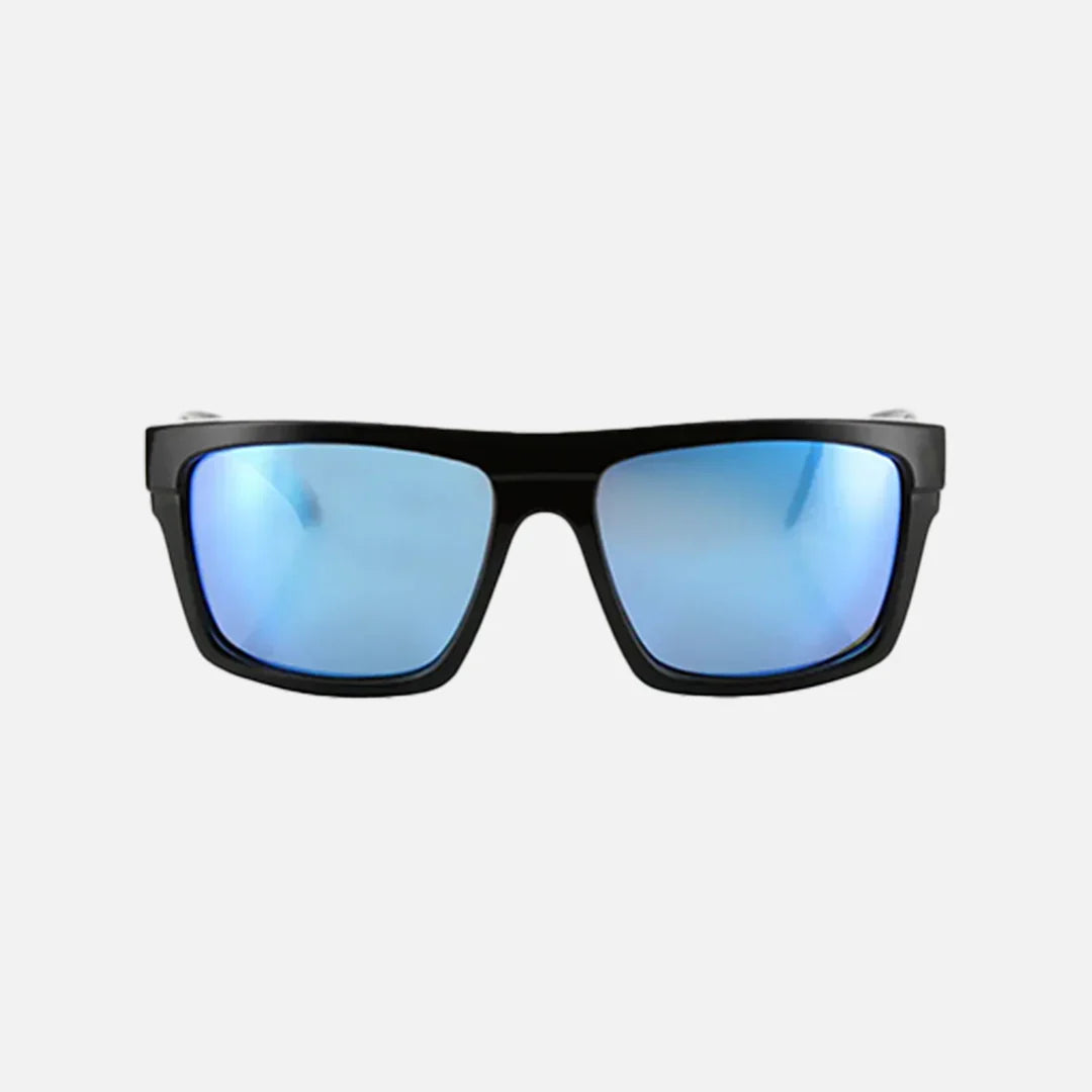Volley - Gloss Black with Blue Injected Polarized Iridium Lens