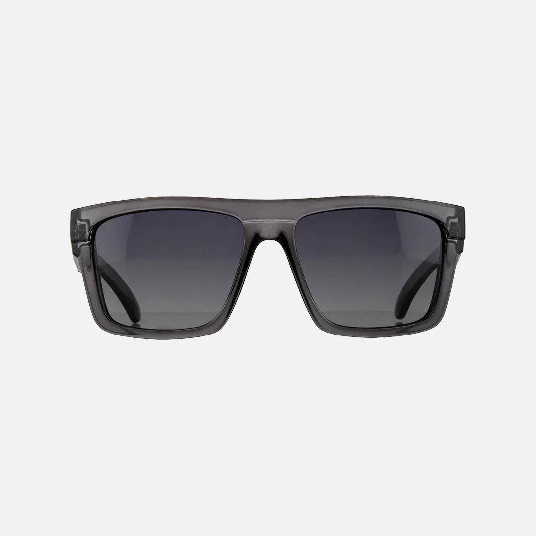 Volley - Recycled Gloss Crystal Smoke with Gray Injected Gradient Polarized Lens