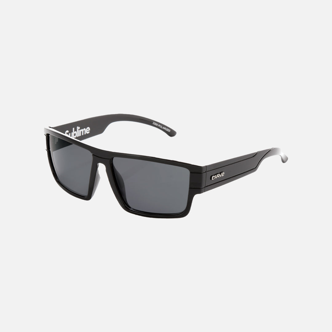 Sublime Gloss Black Frame Grey Polarized Lens