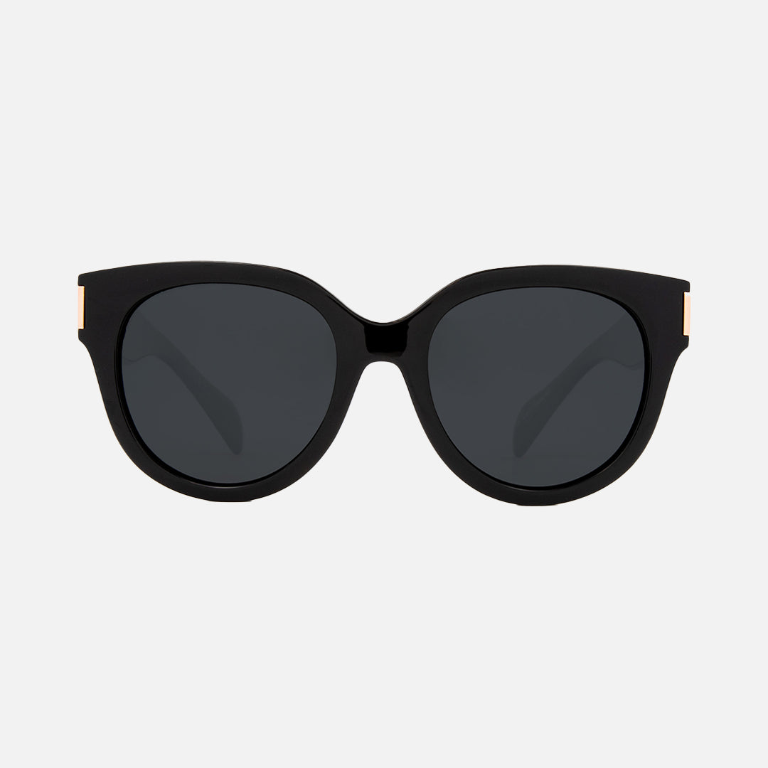 Vivian - Gloss Black Smoke - Polarized