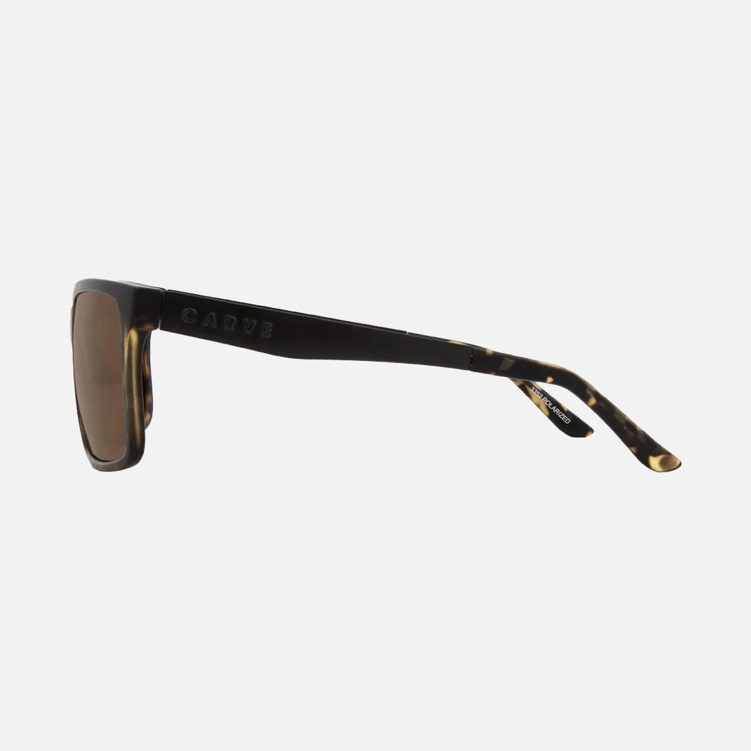 The Island - Matte Tort Brown Frame Brown Polarized Lens