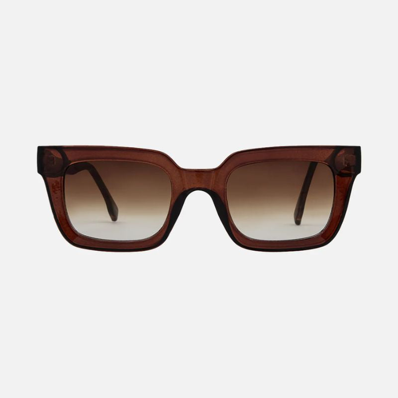 Manhattan - Gloss Crystal Pecan Brown Gradient Lens