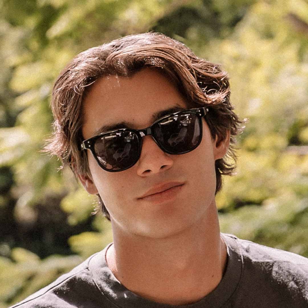 Homeland - Gloss Black Frame with Gray Injected Polarized Lens