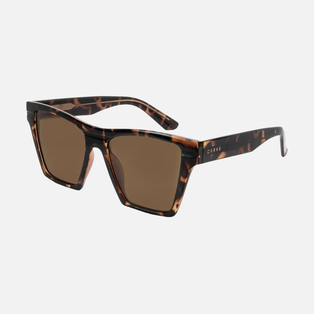 Phoenix - Gloss Crystal Tortoise Brown Polarized Sunglasses