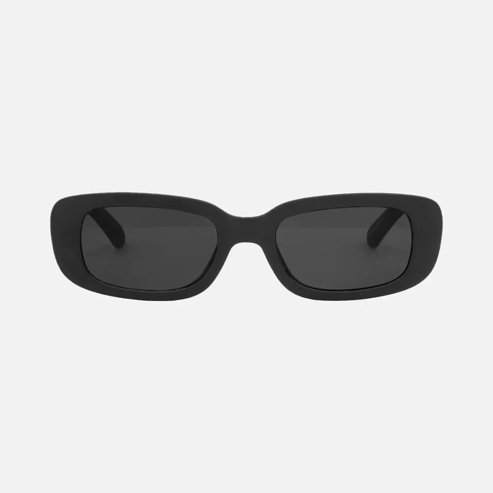 Lizbeth - Matte Black Frame with Gray Lens
