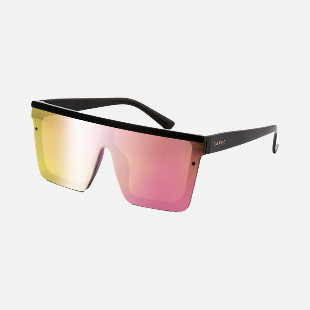 Muse - Gloss Black Frame Pink Purple Iridium Lens