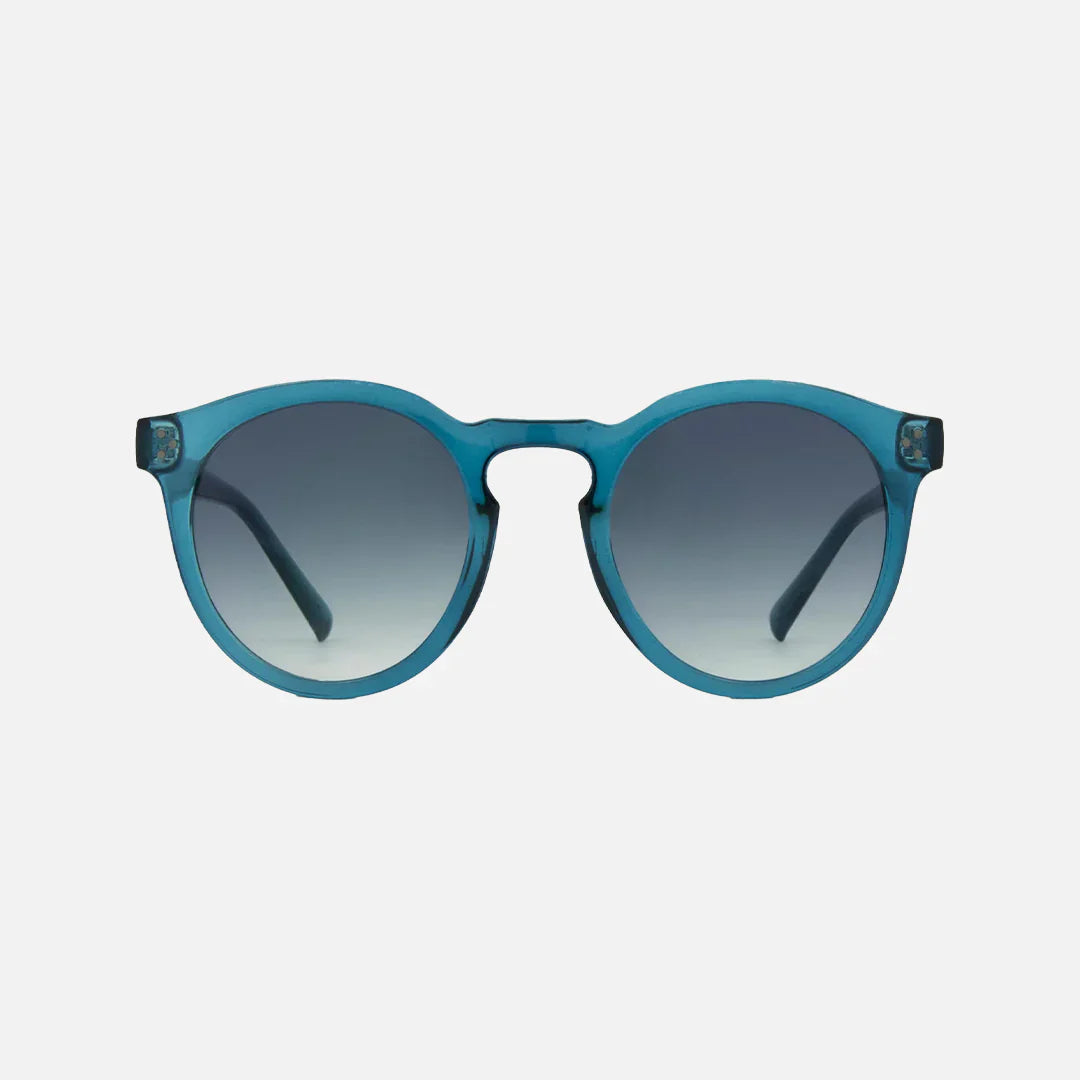 Fletcher - Gloss Crystal Blue with Grey Lens