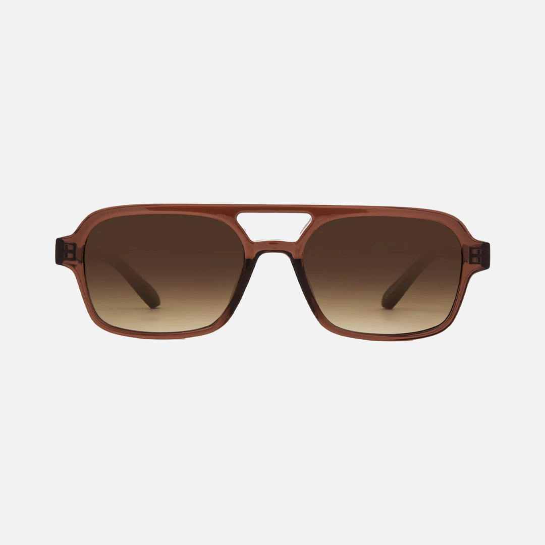Azore Gloss Dark Brown Gradient Lens