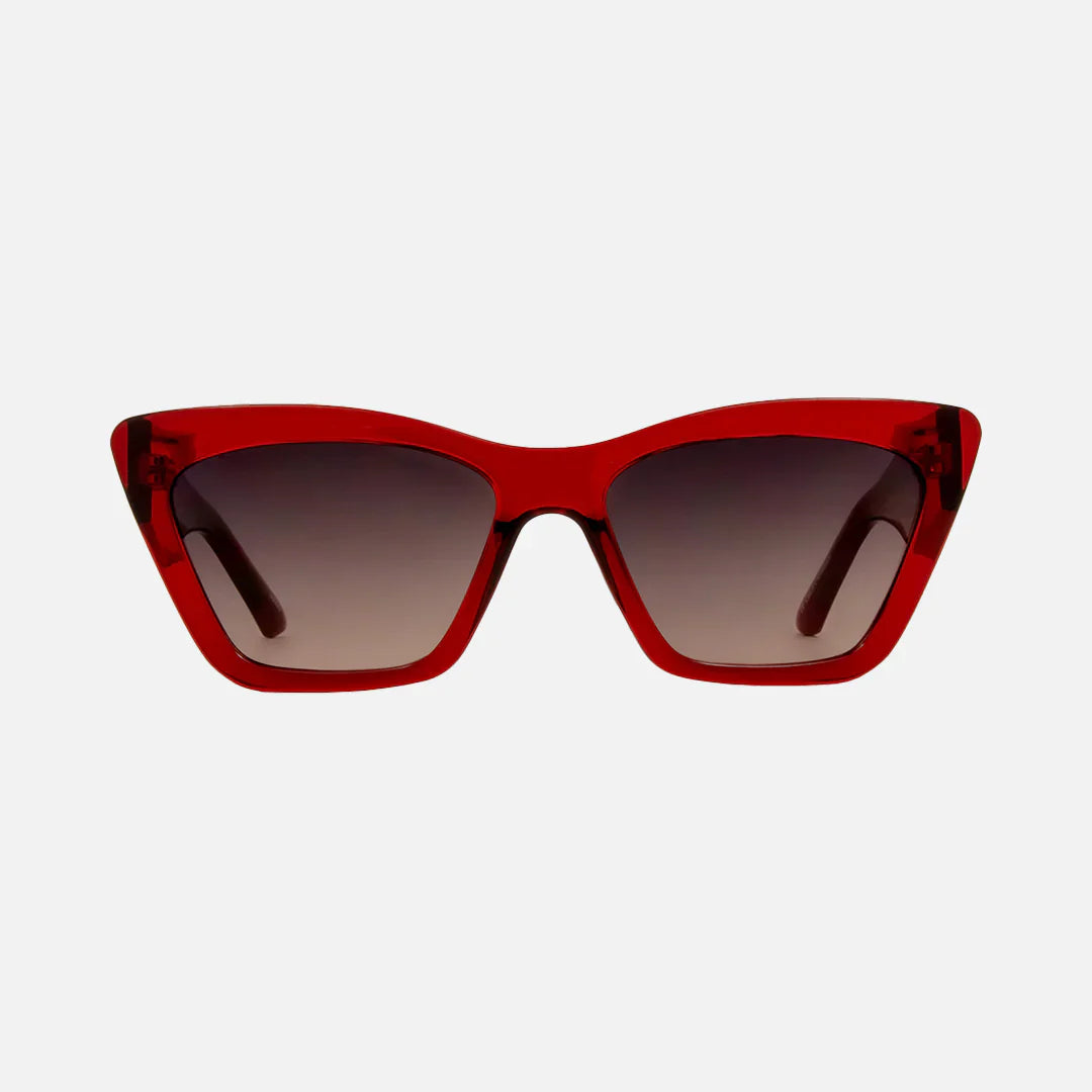 Tahoe - Gloss Crystal Cherry Red with Gray Pink Gradient Lens display picture 1