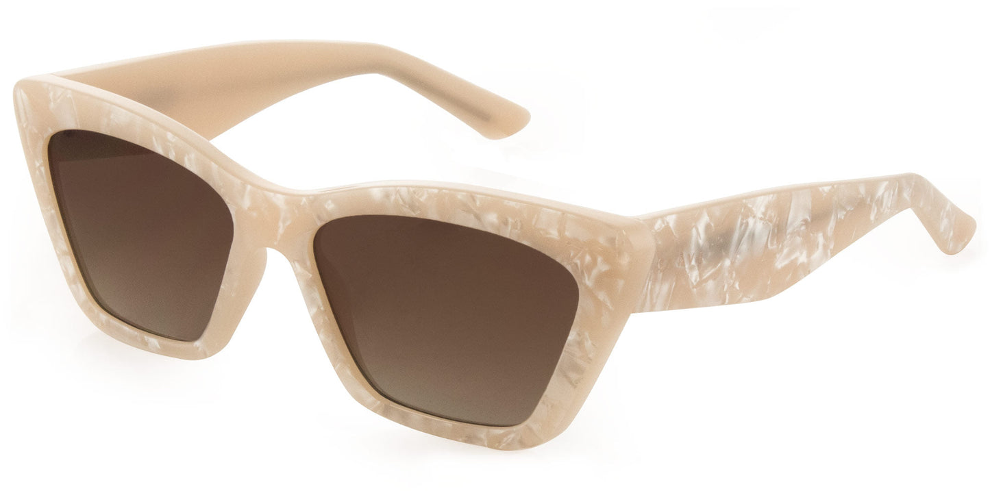 Tahoe - Creamy Quartz Brown Gradient Lens
