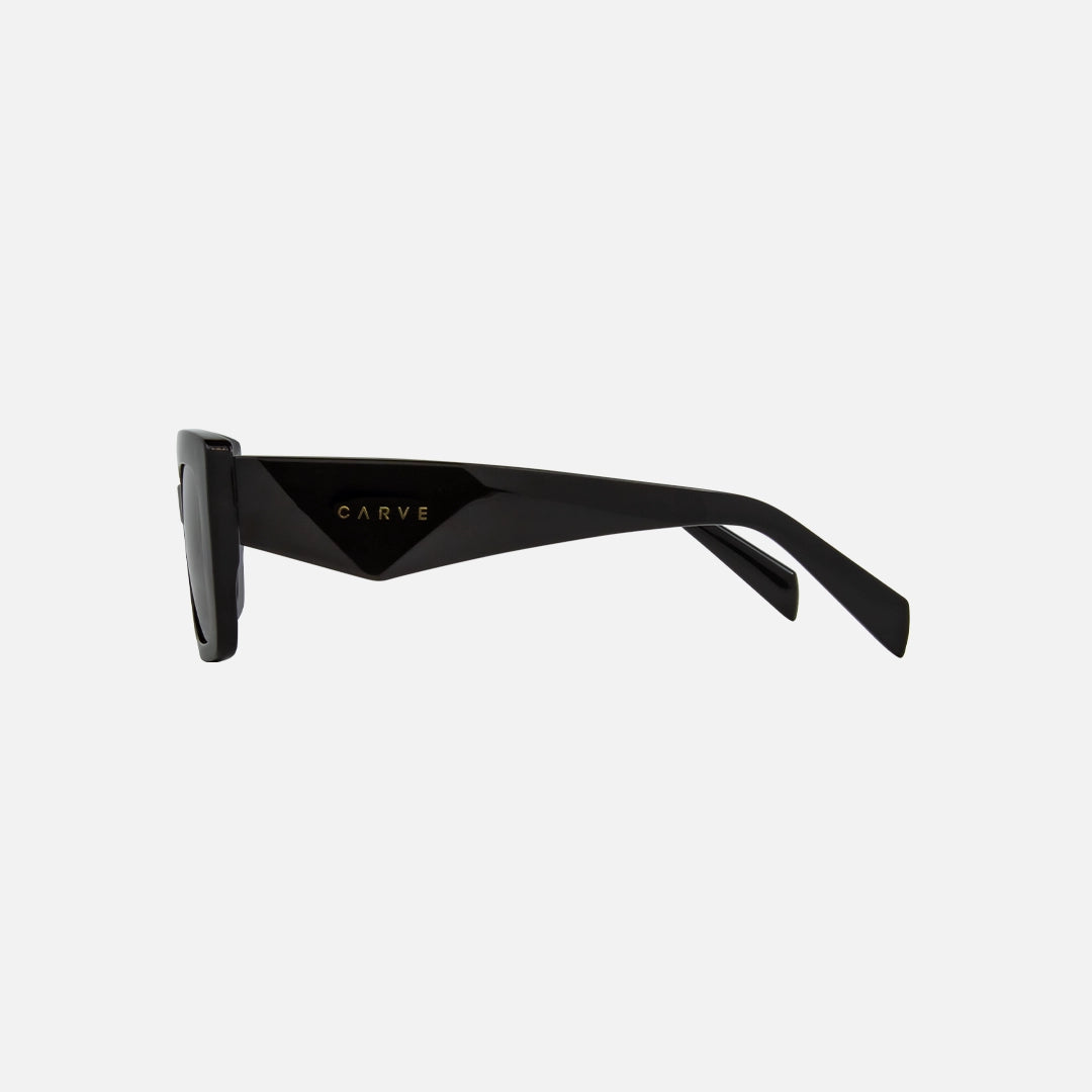 Laguna II - Matt Black Frame Grey Lens