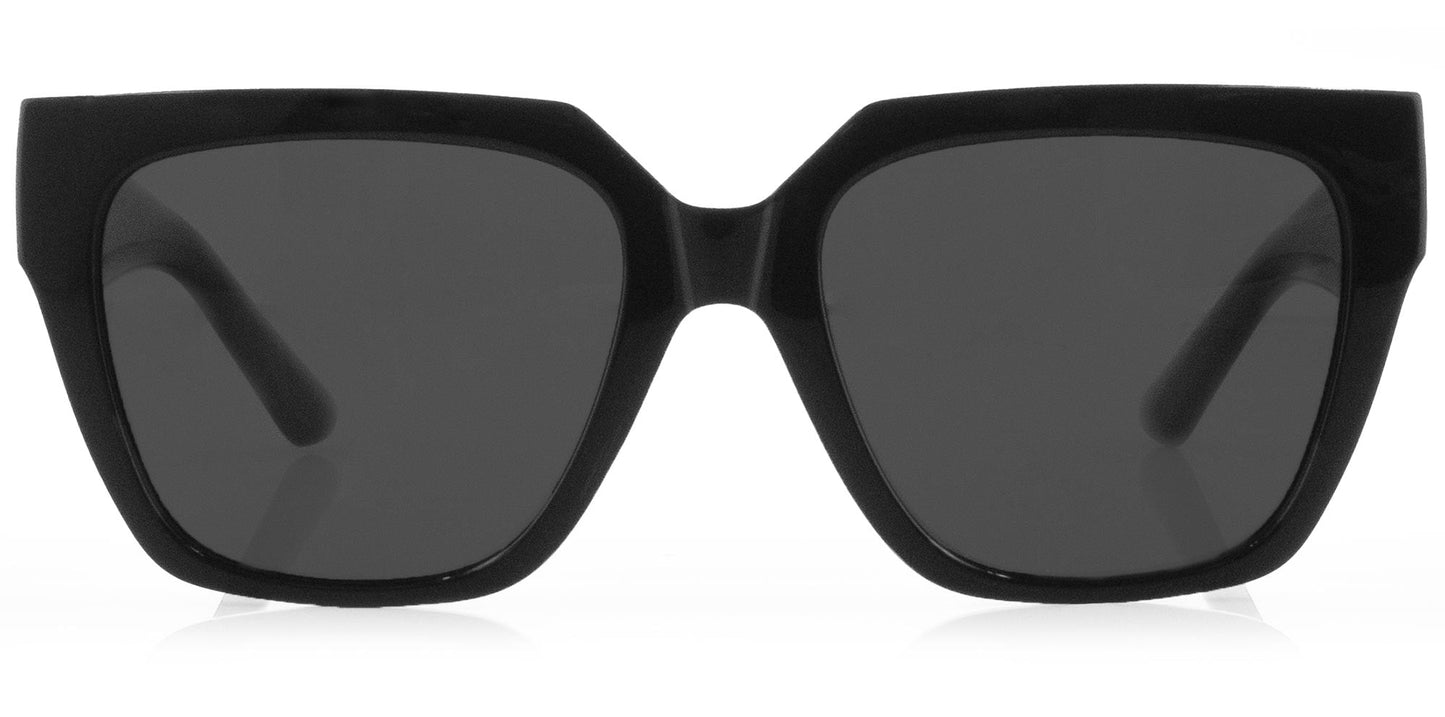 Brooklyn - Gloss Black Dark Grey Polarized Lens