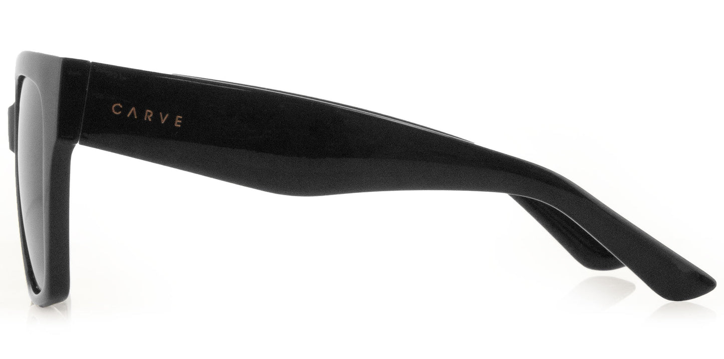Brooklyn - Gloss Black Dark Grey Polarized Lens