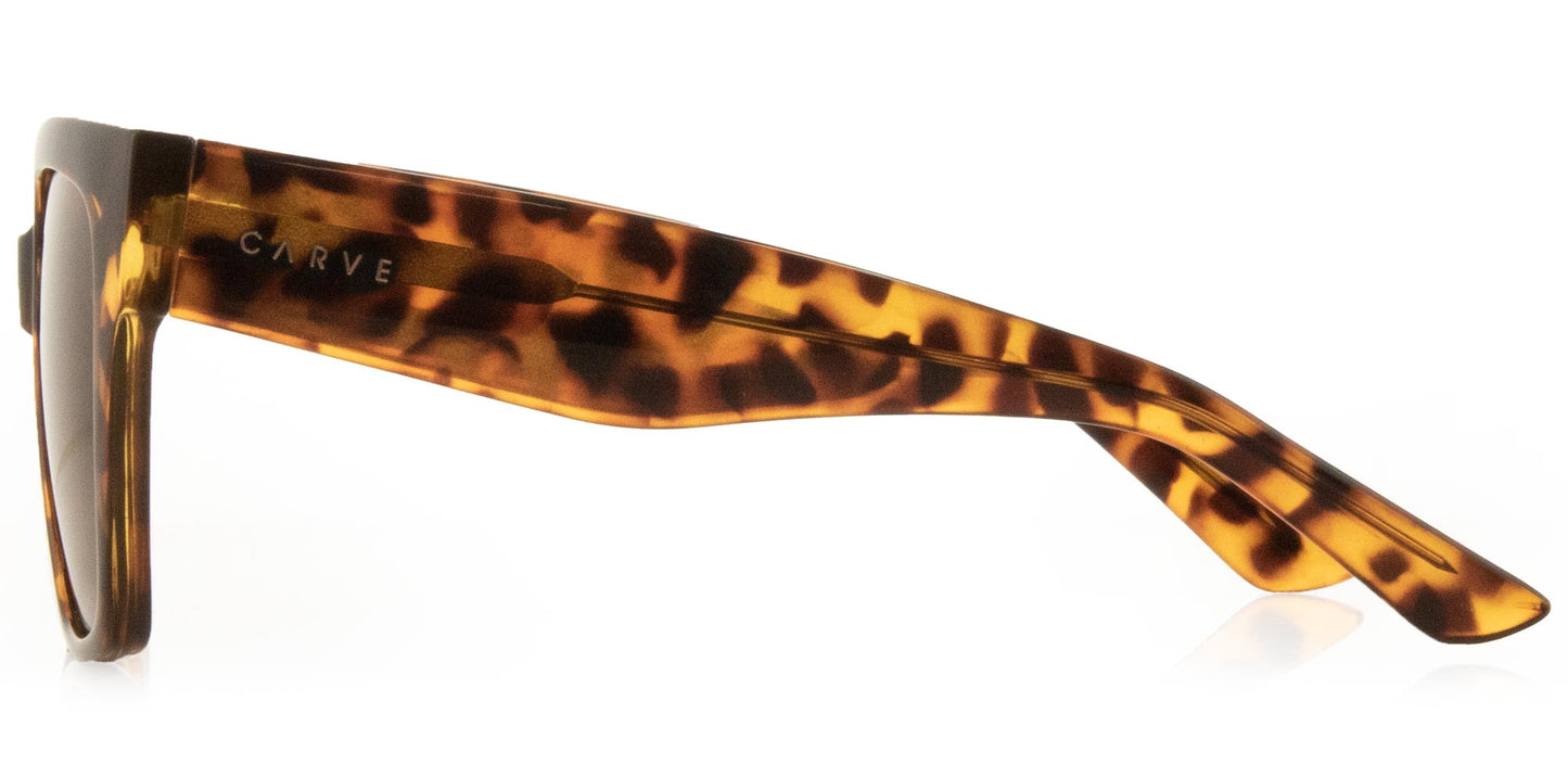 Brooklyn - Gloss Tort Brown Injected Polarized Lens
