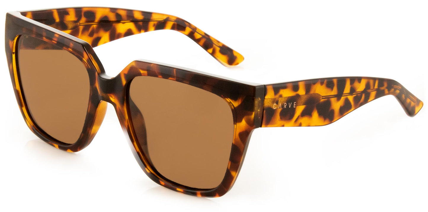 Brooklyn - Gloss Tort Brown Injected Polarized Lens