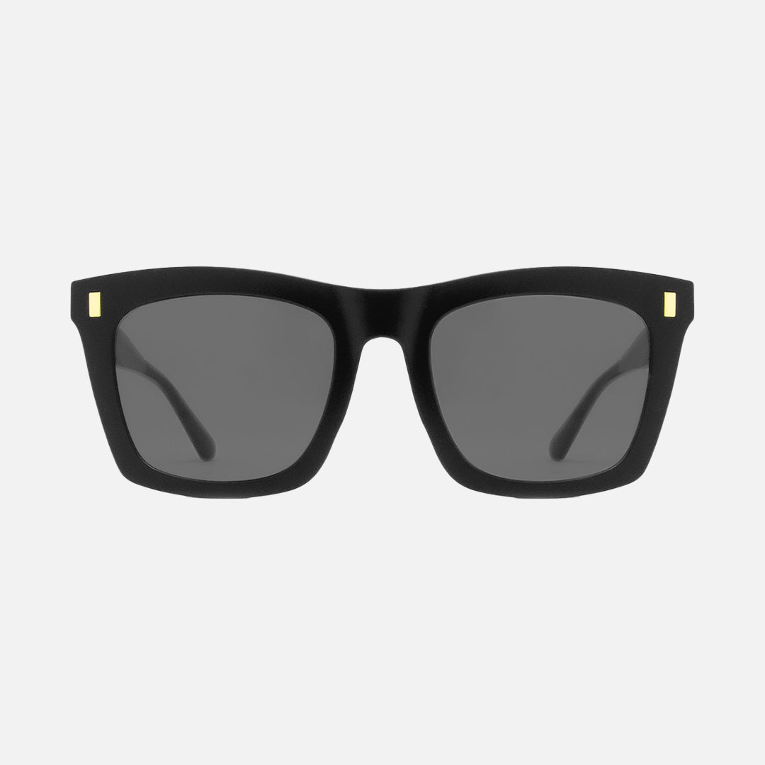 Kirby - Semi Gloss Black Frame Gray Lens