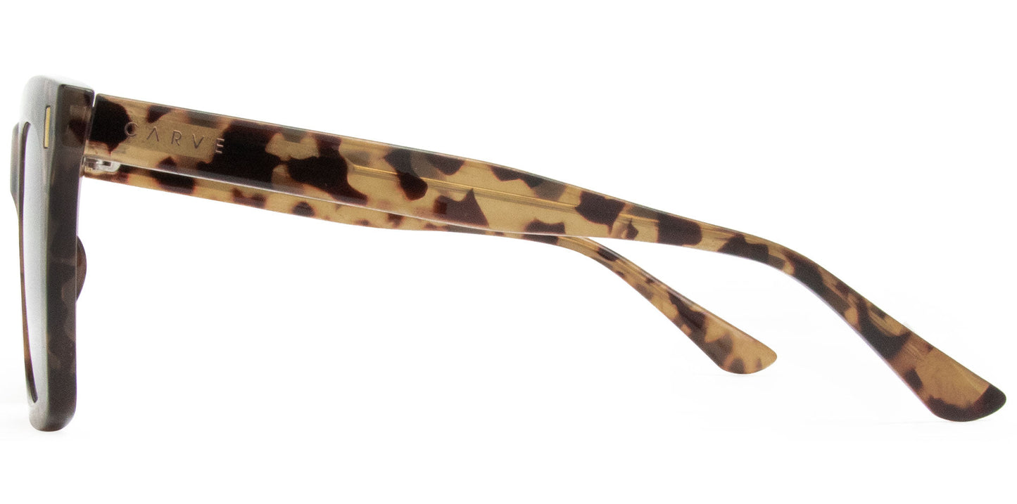 Kirby - Milky Tort Brown Gradient Lens