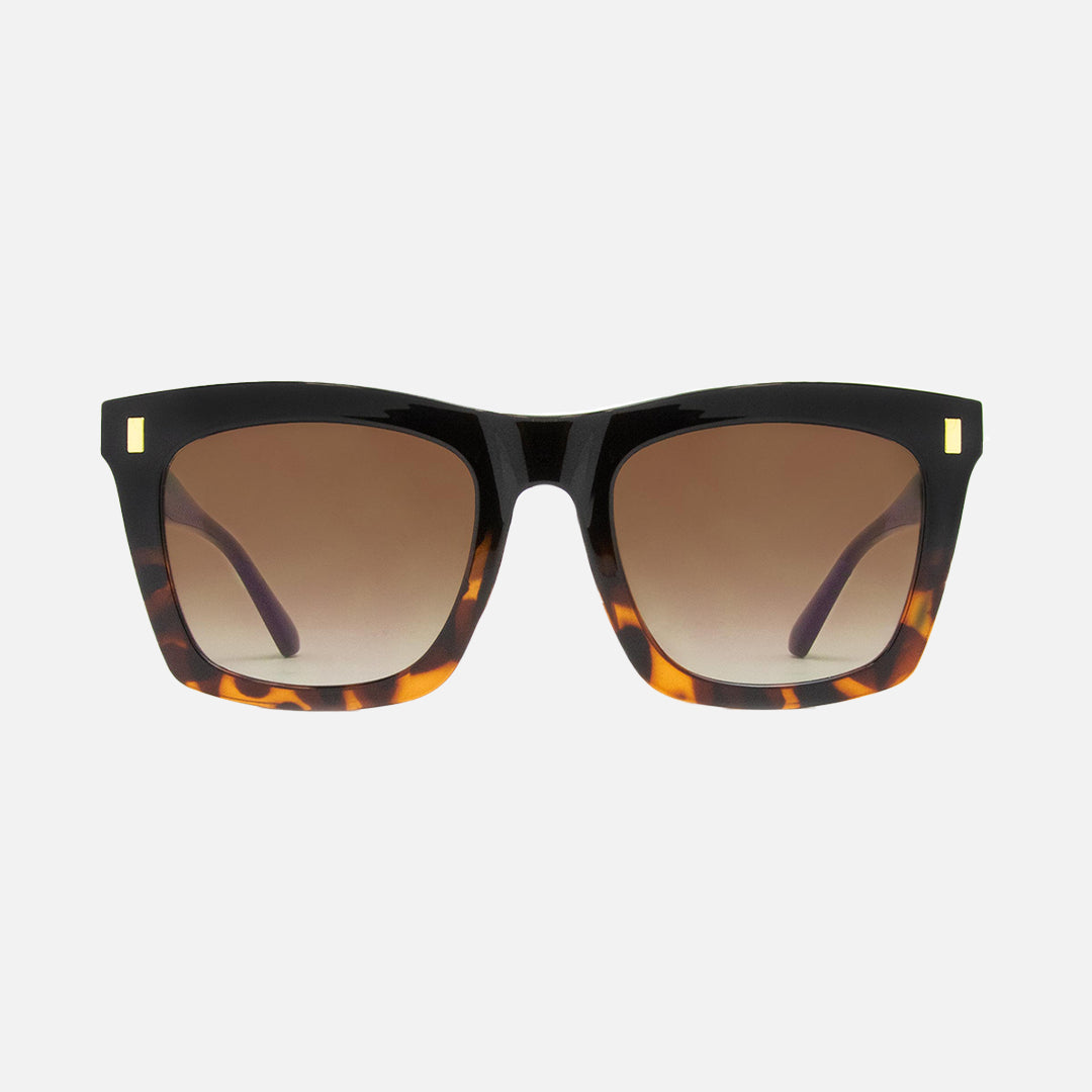 Kirby - Black Tort to Brown Frame Gradient Lens