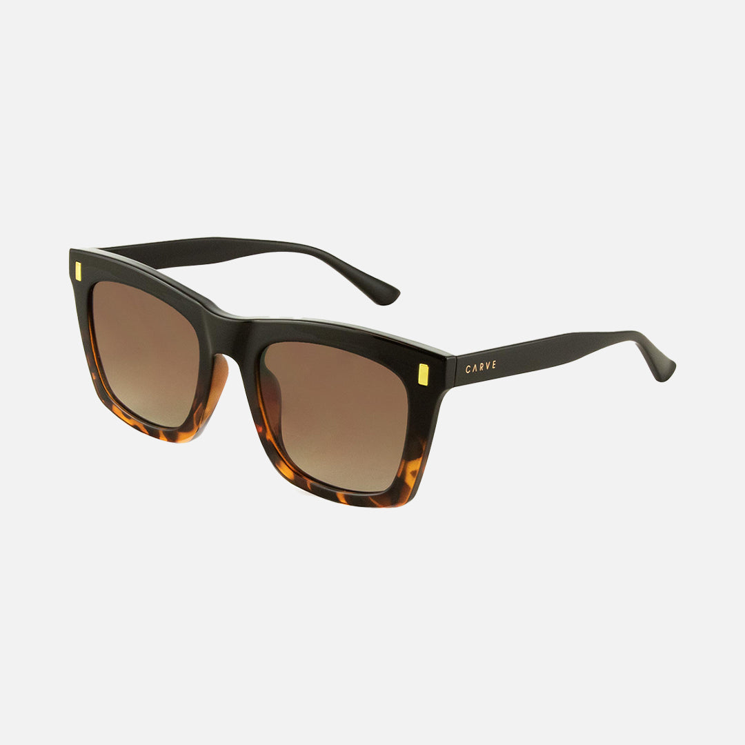 Kirby - Black Tort to Brown Frame Gradient Lens