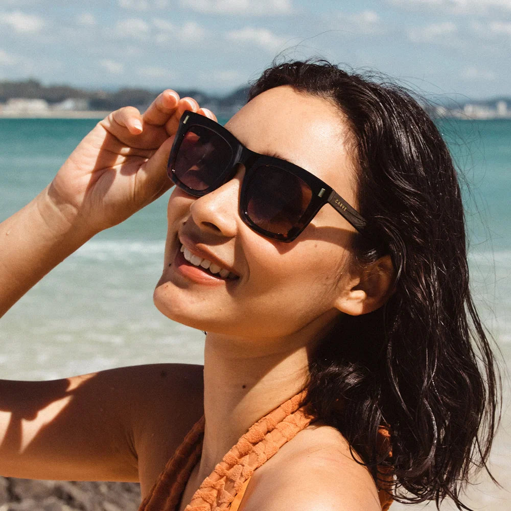 Kirby - Black/Tort with Brown Gradient Lens