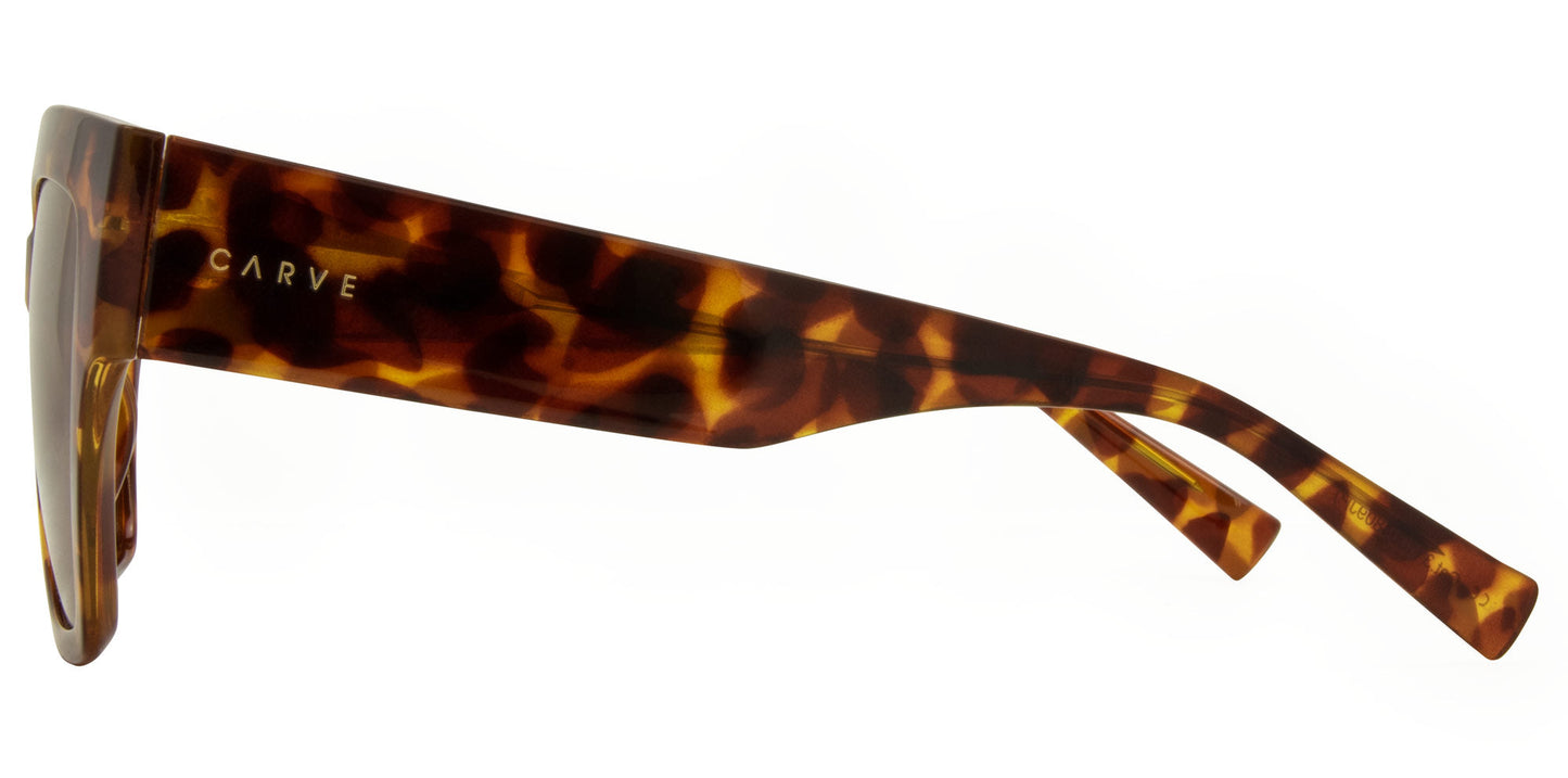 Valerie - Honey Tort Brown Injected Polarized Lens