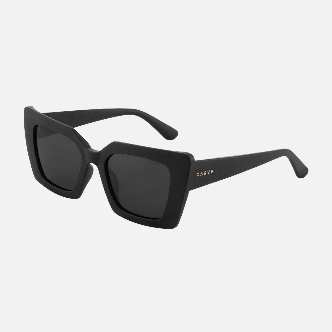 Finley - Matt Black Dark Grey Injected Polarized Lens