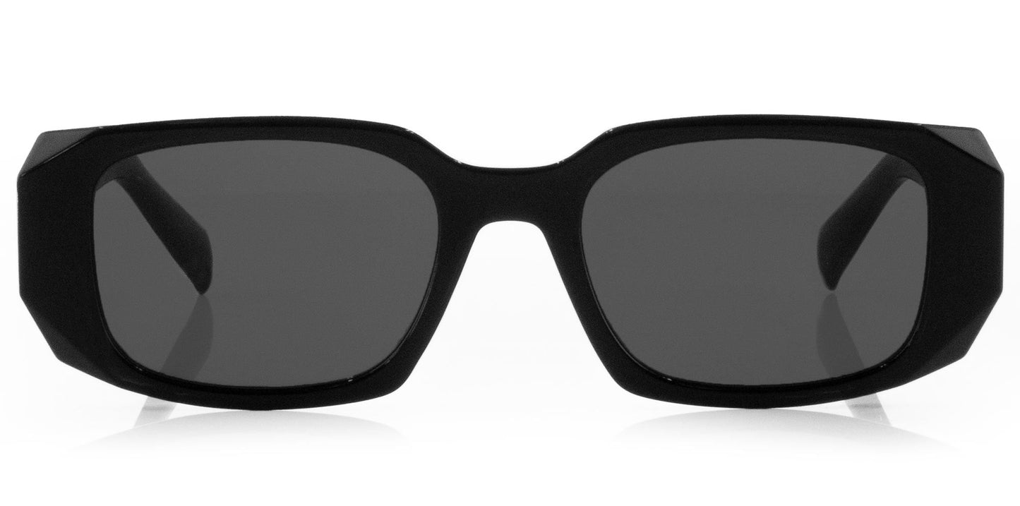 Milan - Gloss Black Dark Grey Lens