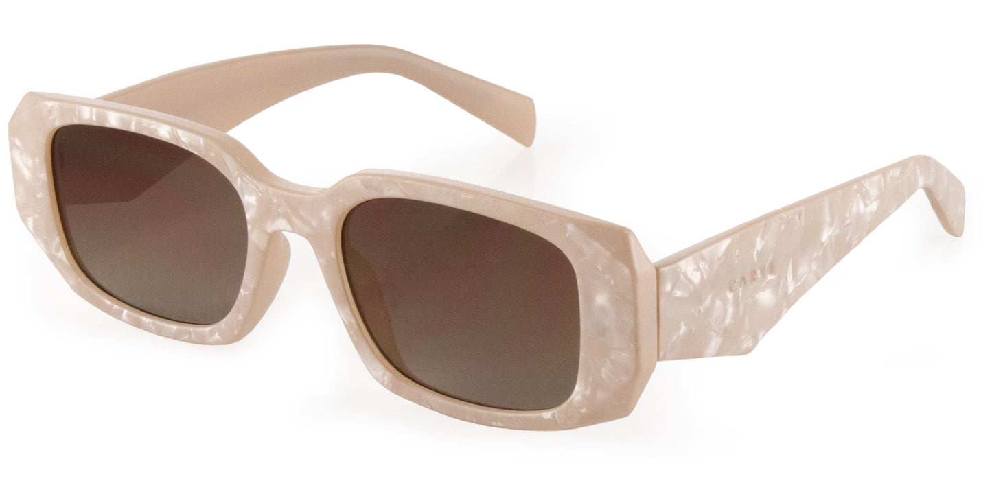 Milan - Creamy Quartz Brown Gradient Lens