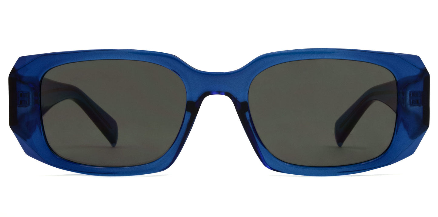 Milan - Gloss Crystal Blue Grey Lens
