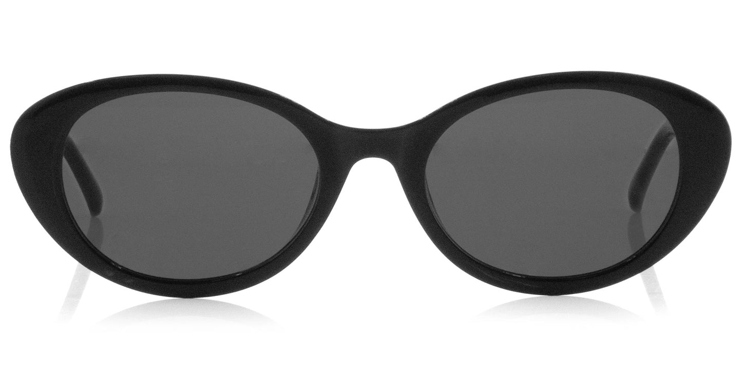 Billie - Gloss Black Dark Grey Lens